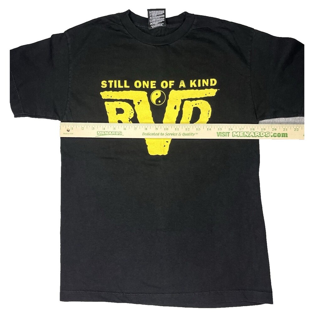 VTG WWE Rob Van Dam RVD Mr Monday Night T Shirt Black Mens Large L - Picture 3 of 7